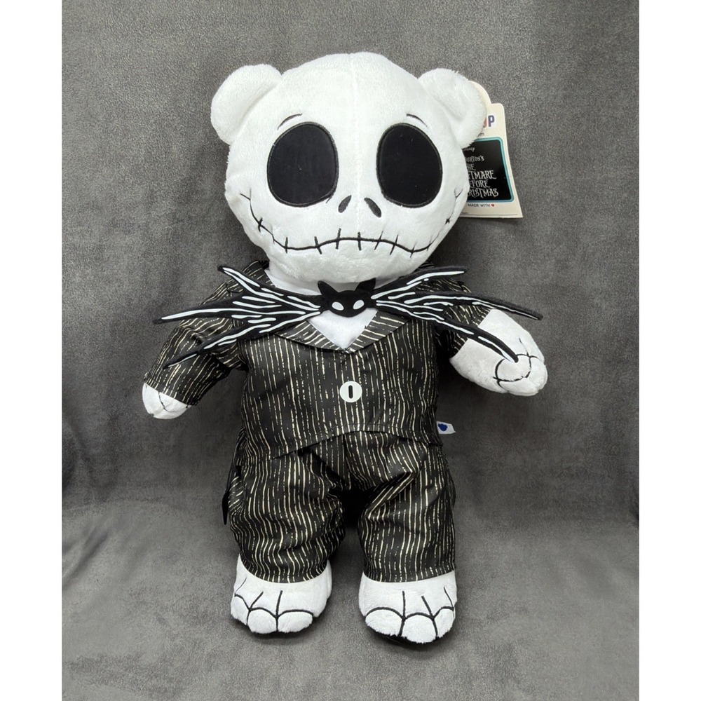 Build a Bear Jack Skellington Nightmare Before Christmas Plush